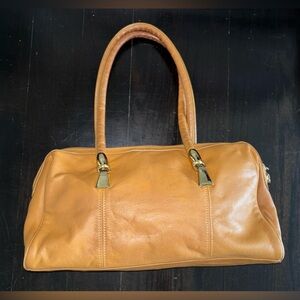 Tignanello Leather Satchel Shoulder Bag